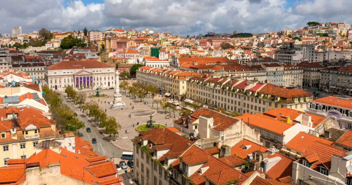 Panoramic view of Lisbon